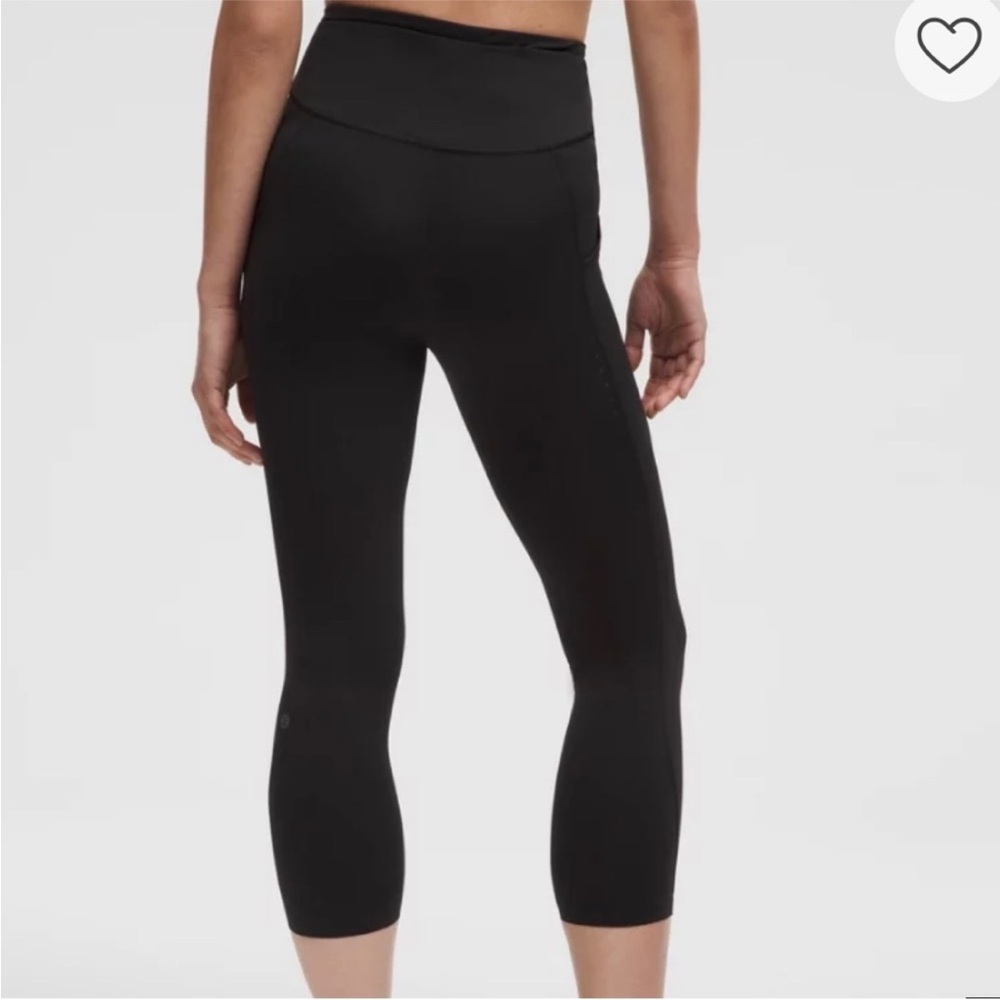 Lululemon fast and free HR Crop 23” size4